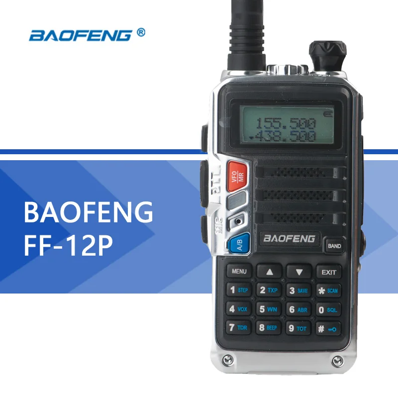 2 шт. BaoFeng рация BF-12P портативный CB радио long-range Беспроводной Professional FM двухдиапазонный VHF/UHF 5 Вт baofeng Радио