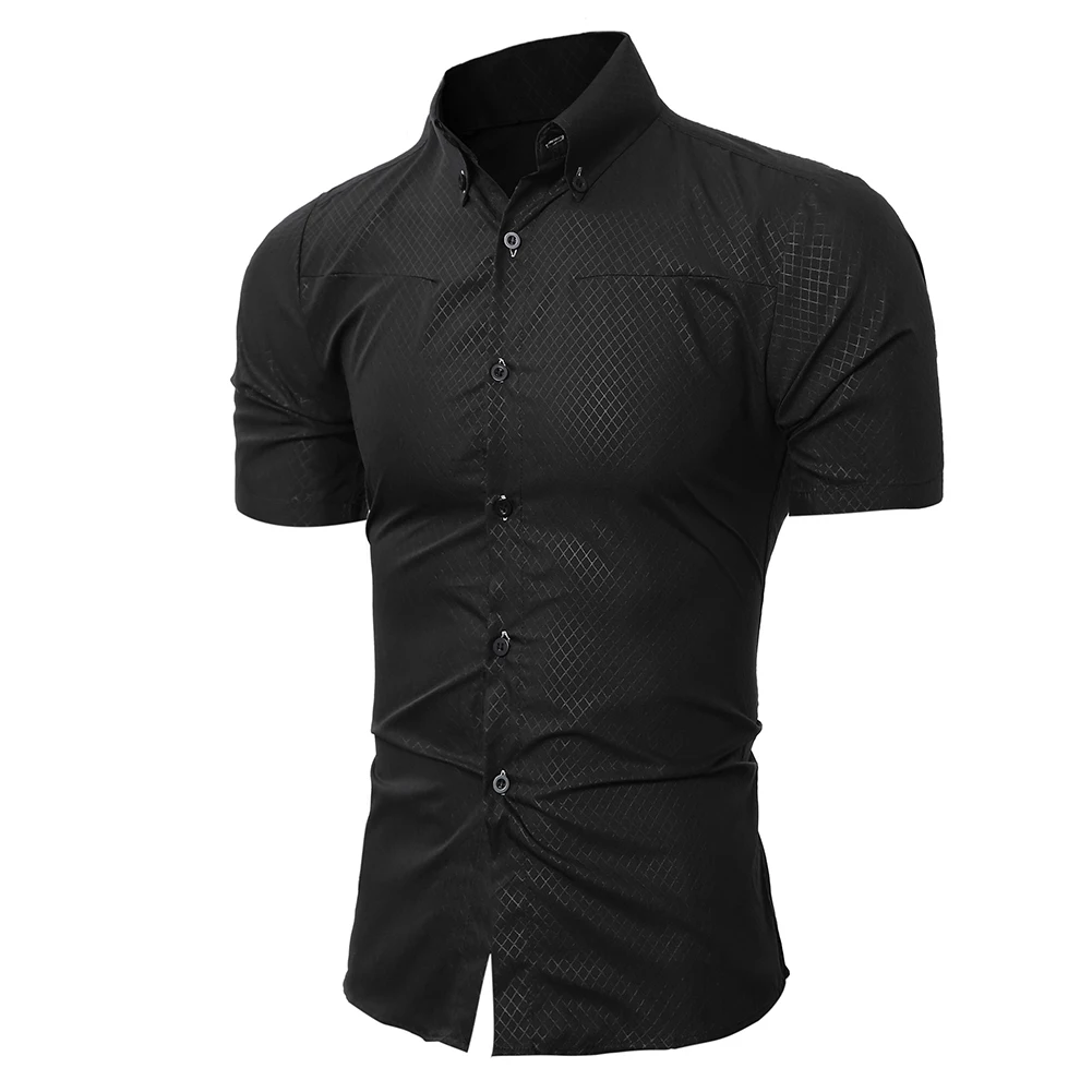 slim fit short sleeve button up shirts