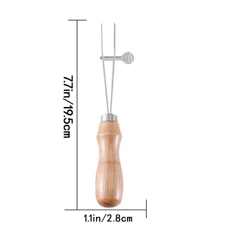 Leather Craft Tools Adjustable Leather Edge Creaser Skiving Tool Handmade DIY Stainless Steel For Leather Craft DIY/Leather Making