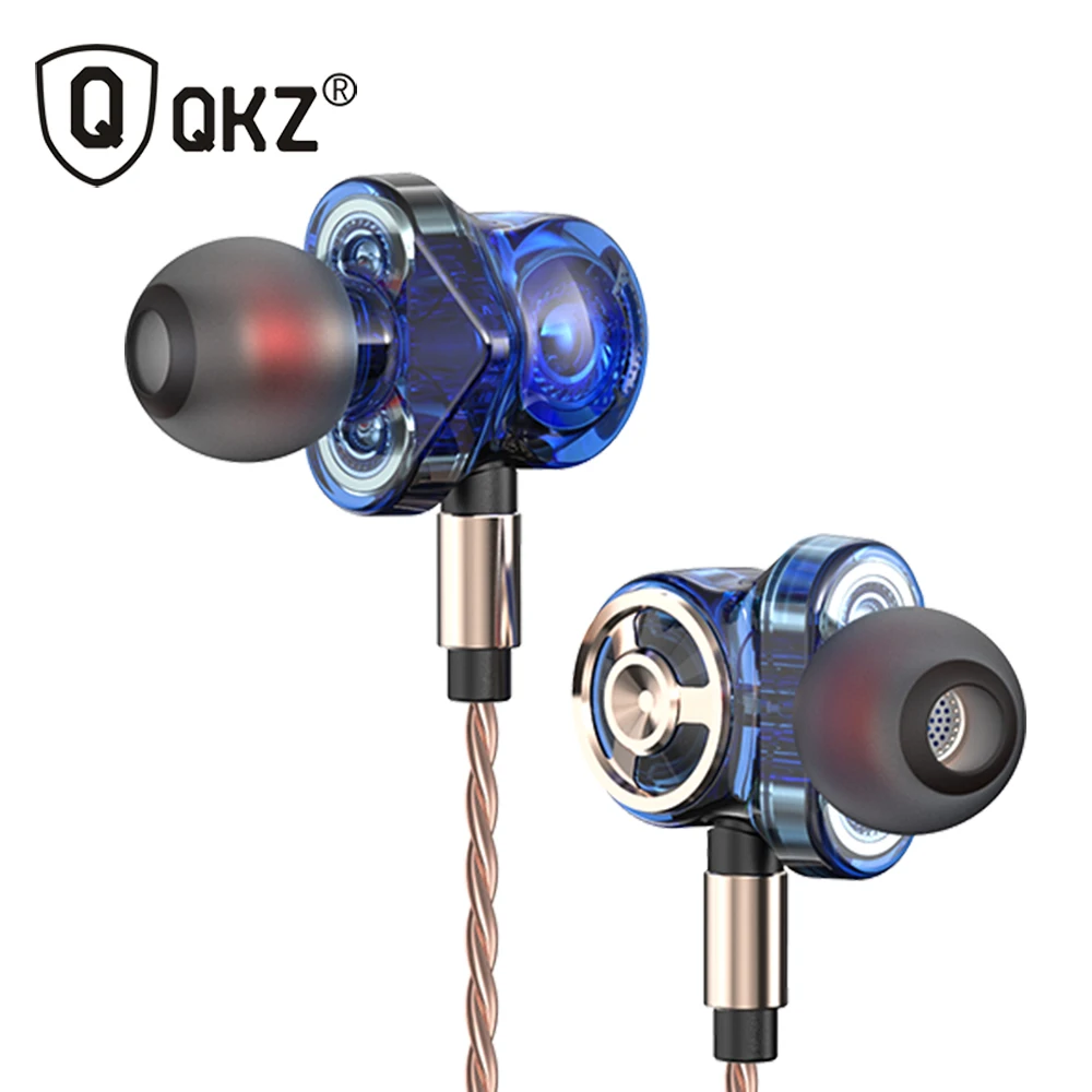 QKZ CK10 наушники 6 шт сбалансированная арматура BA драйверы auriculares In-Ear монитор