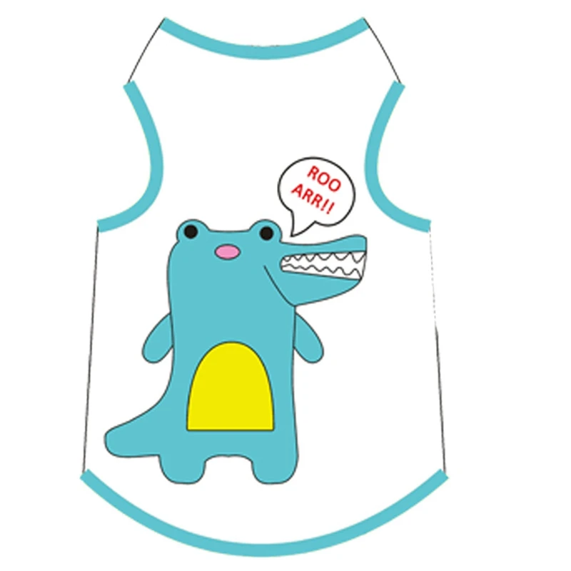 

New Fashion Cartoon Cat Costume Clothes For Pets Style Summer Products 2018 Dog Accessories Cheap Tshirt Clothes For Yorkshire E
