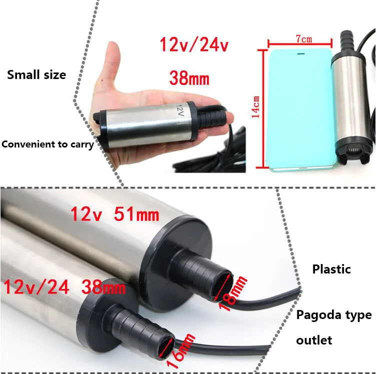 acampamento portátil com interruptor diâmetro da bomba