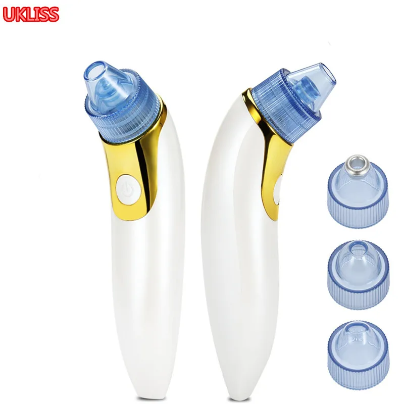

Pore Vacuum Suction Cleaner Machine Acne Eliminator Tool Blackhead & Pore Vacuum Suction Remover Facial Deep Cleansing