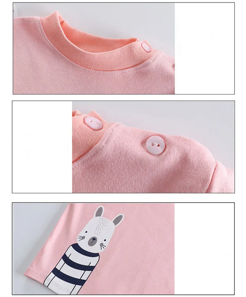 Baby Boy Baby Spring New Cotton Underwear Set Kids Cartoon Clothe Long Pants Two-piece Children's Clothing Underwears Long Johns09