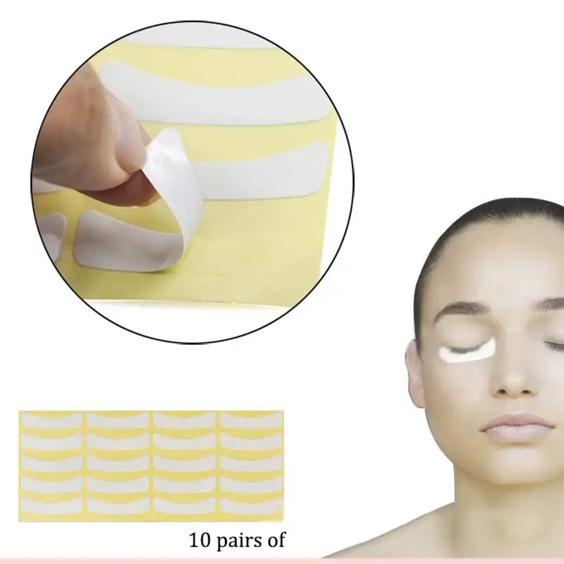 

50 Pair Paper Patches Eyelash Under Eye Pads Lash Eyelash Extension Paper Patches Eye Tips Sticker Wraps MSI-19