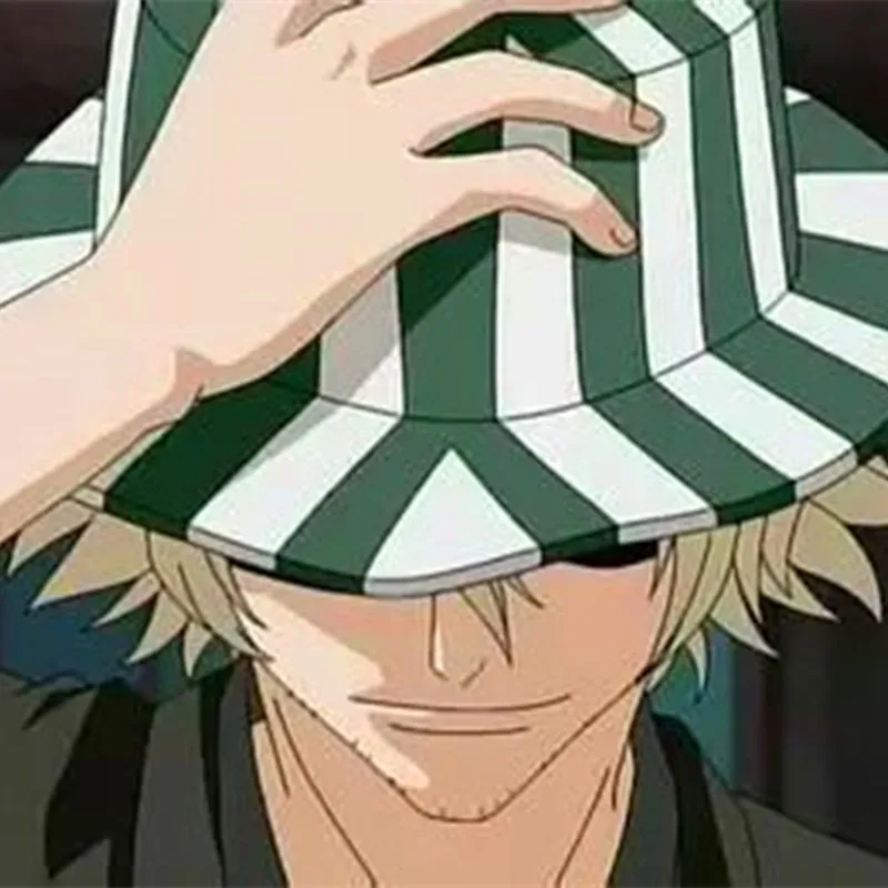 Анимация BLEACH Urahara Kisuke шляпа Косплей арбузная шляпа|Аксессуары для костюмов| |