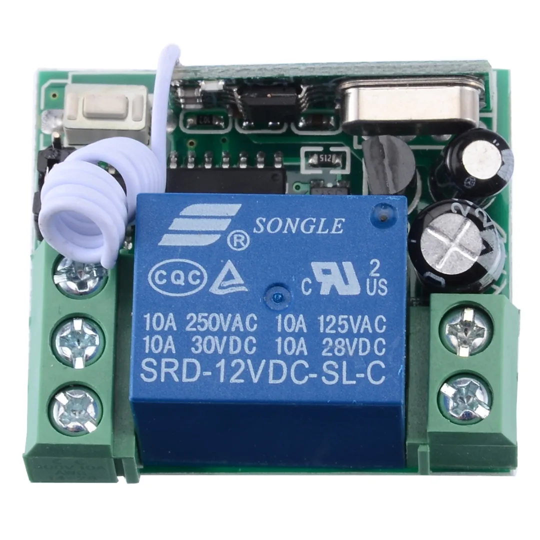 Mayitr DC 12V Wireless Relay Remote Control Switch Receiver Transmitter Professional Relay Switches Kits