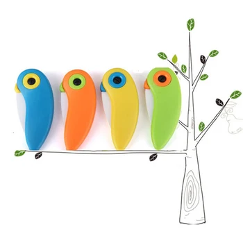 

Mini Bird Ceramic Knife Gift Knife Pocket Ceramic Folding Knives Kitchen Fruit Paring Knife With Colourful ABS Handle