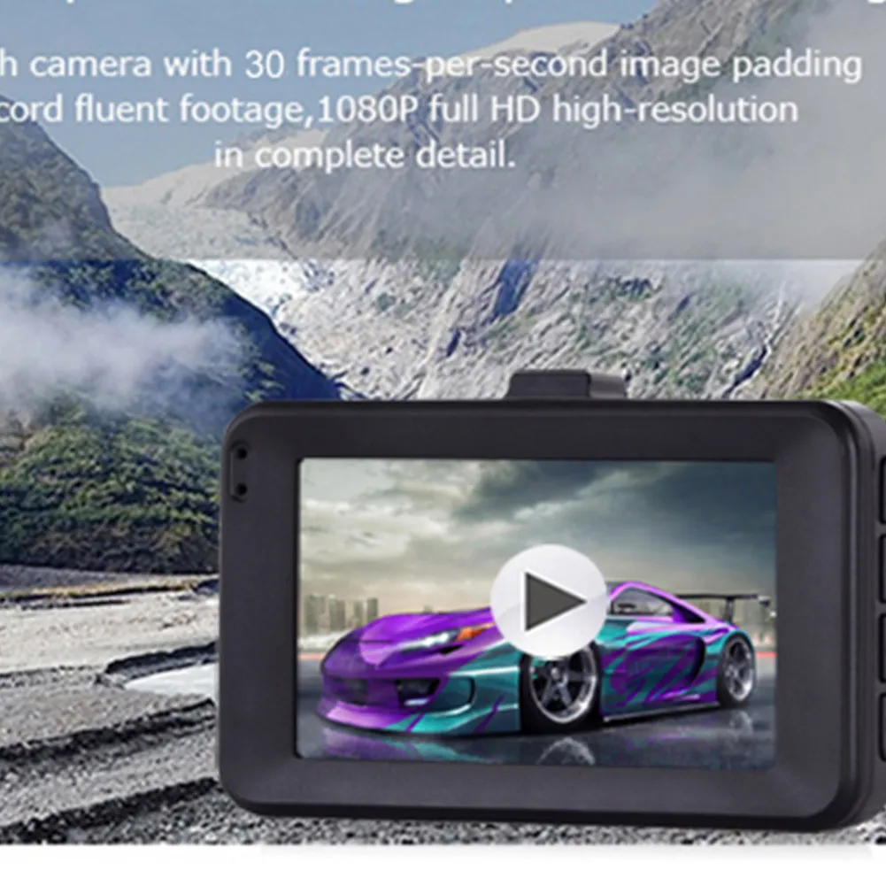 Dash камера Full HD 1080 P Автомобильный видеорегистратор Dash Cam g-сенсор ночного видения авто петля видеокамера авторегистратор автомобильные аксессуары