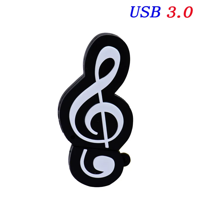 JASTER USB 3,0 мультфильм мини музыкальный инструмент серии USB флэш-накопитель 4 ГБ 8 ГБ 16 ГБ 32 ГБ 64 ГБ 128 Гб внешний накопитель U диск - Цвет: F