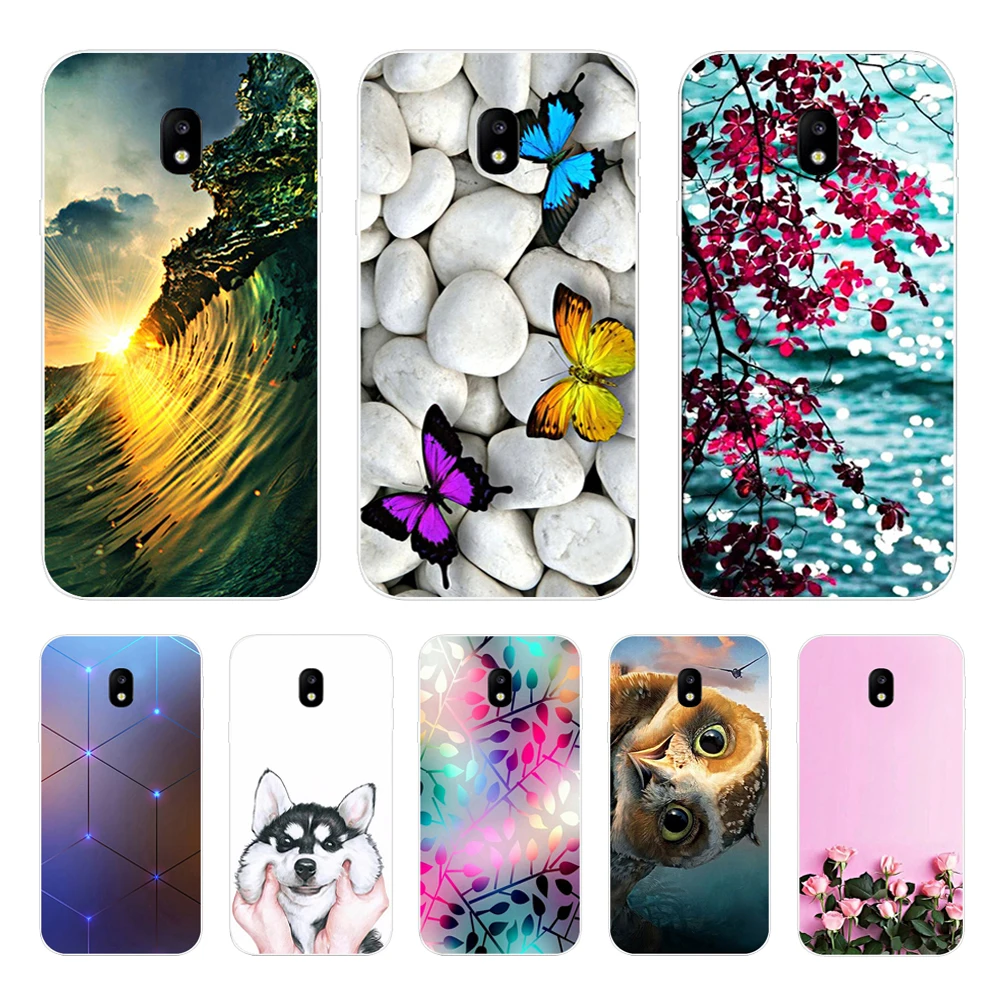 

soft Silicone Case For Samsung Galaxy J3 2017 J330F J3 Pro 2017 Cases shell Cover for Samsung J3 2017 J330 covers