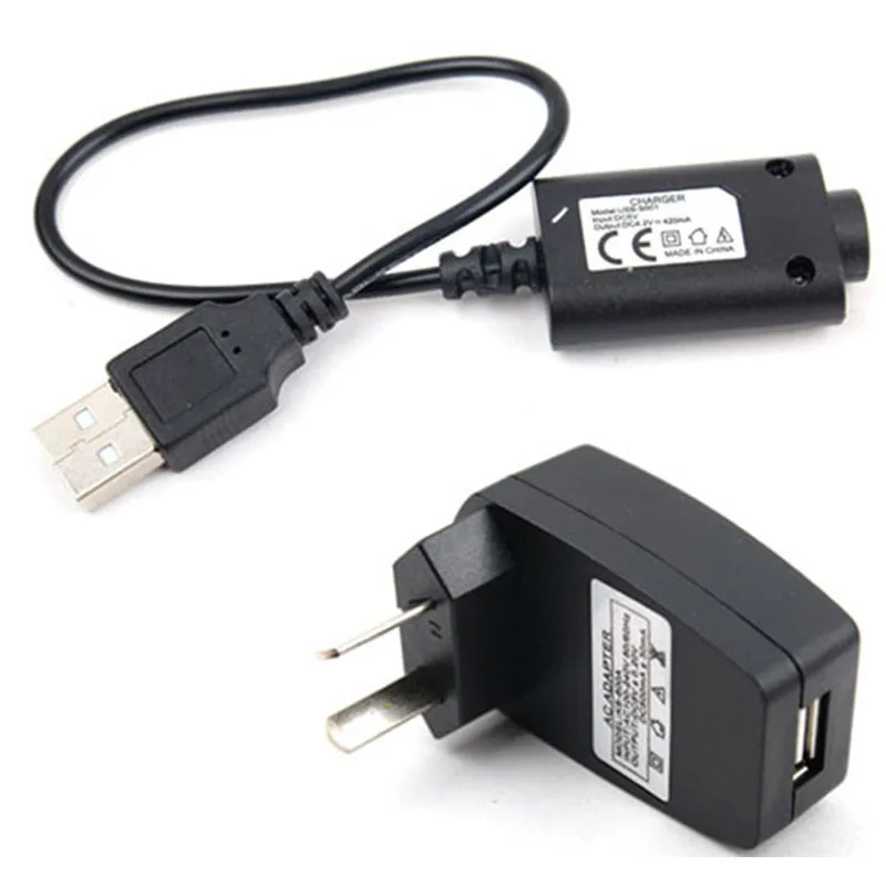 Зарядка для электронной сигареты, набор, USB зарядное устройство, кабель US/EU/AU, настенный адаптер для эго, электронная сигарета, EGO-CE4/T/K/W, Прямая поставка