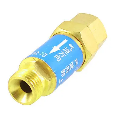 

M/F 16/16mm Threaded Dry Flashback Arrestor Valve Adapter Regulator Fitting