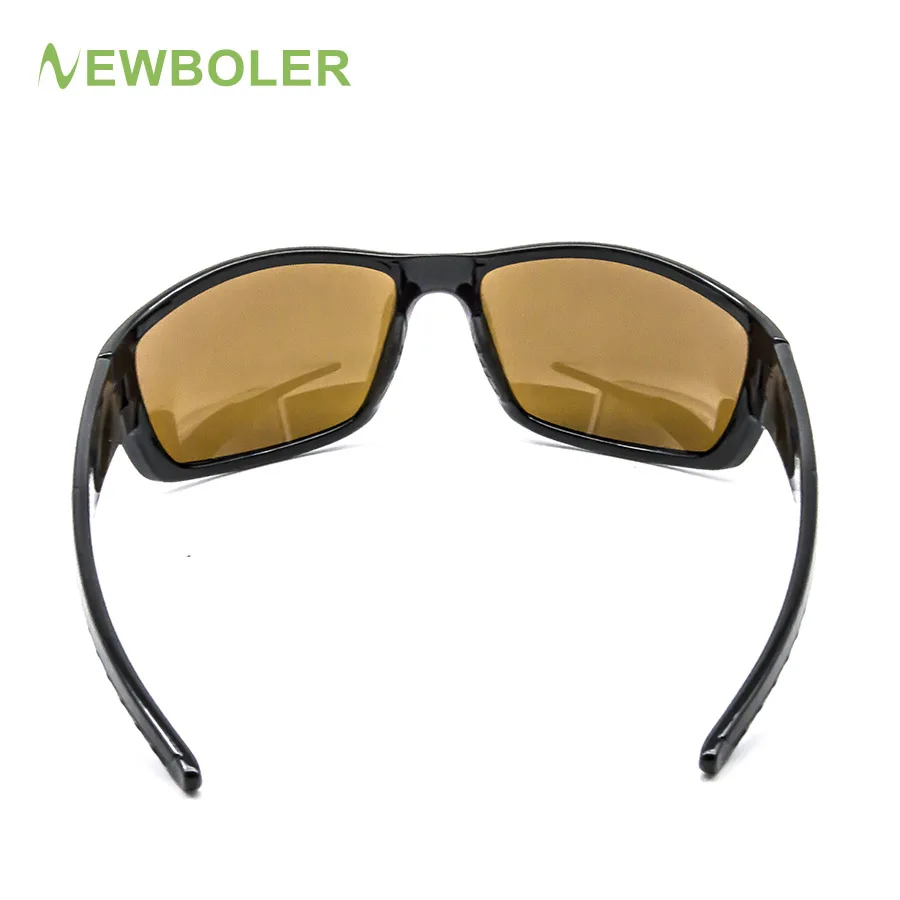 NEWBOLER, поляризационные спортивные очки для рыбалки для мужчин, Gafas De Sol Hombre, для вождения, велоспорта, солнцезащитные очки, ночное видение, UV400, солнцезащитные очки