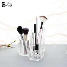 Desktop Storage Cosmetic Box Crystal Acrylic Makeup tool storage holder pen rack