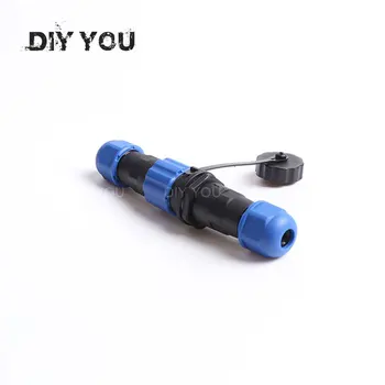 

SP13 Docking Waterproof Aviation connector plug and socket 1Pin 2pin 3pin 4pin 5pin 6pin 7pin IP68 cable connectors