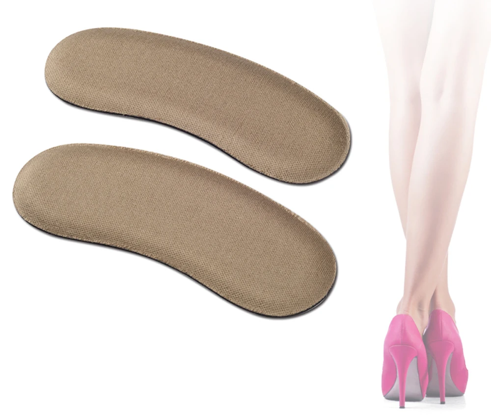 Sunvo Высококачественная губка невидимые накладки на пятке туфли на высоком каблуке износостойкие липкие тканевые вкладыши для ухода за ногами