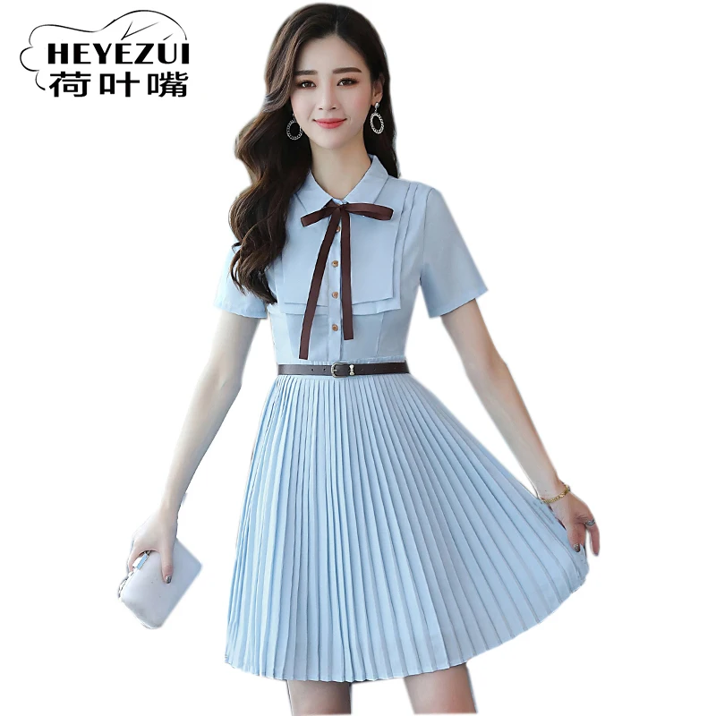 short pleated frocks