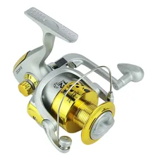 YUYU спиннинговая катушка Рыболовная Катушка спиннинговая SA1000-7000 сталь подшипник 5,5: 1 Золотая спиннинговая катушка литье рыболовное колесо ловля карпа