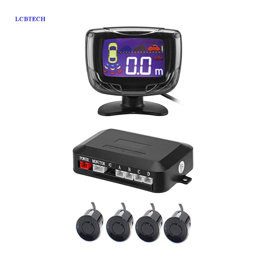 Car Parktronic Vehicle Parking Sensor Reversing Radar 4 Sensors Work Automatically Reduce Field Of View Blind Spot BIBI Sound | Автомобили