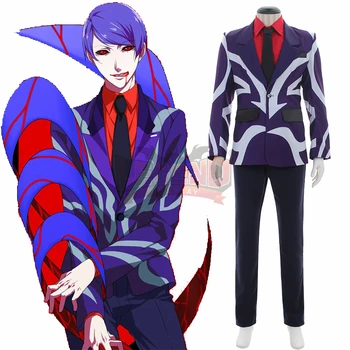 

cosplay anime Tokyo Ghoul costume Shuu Tsukiyama Cosplay adult costume 2017 all size custom made halloween men costume