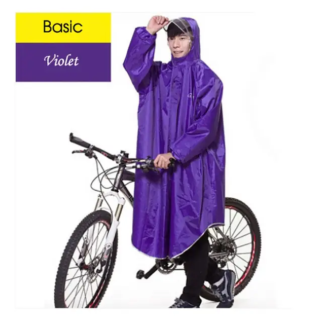 Buy Women Men Safe Reflective Bike Poncho with Sleeves