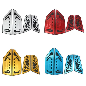 

Motor Footboards Foot Pedals Foot Footrest Footpeg Front Rear Covers For Yamaha T-max TMAX 530 2012-2015
