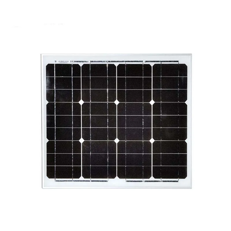 

solar panel 30w 12v 2 pcs/lot placa fotovoltaica 60w 18v panneau solaire mono caravan camping waterproof solar power system