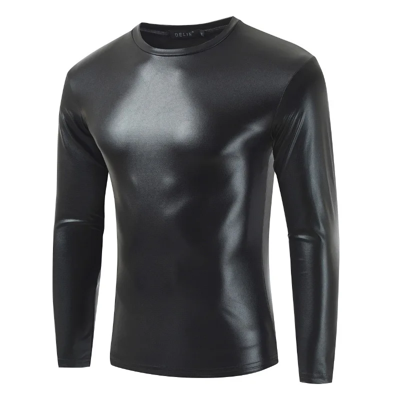 

Men O Neck Sexy Style Slim Fit Long Sleeve T Shirt 32