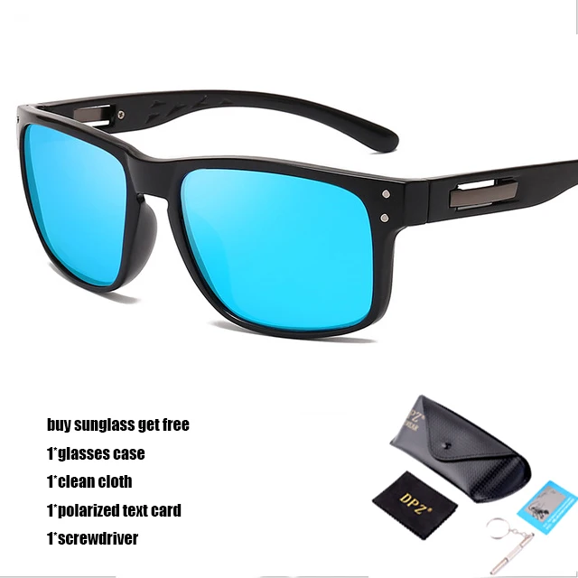 DPZ брендовые дизайнерские Роскошные спортивные поляризованные солнцезащитные очки мужские винтажные крупные женские солнцезащитные очки uv400 с коробкой