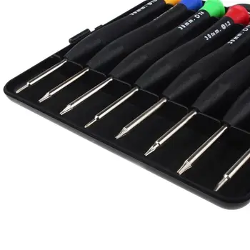 

8 in 1 Precision Screwdriver Bit Repair Open Tools Kit For Phone Glasses Watch