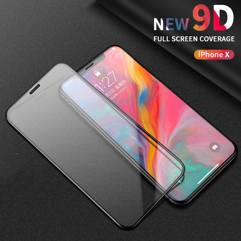 9D закаленное стекло для iPhone8 6 S 7 plus X на iphone7 8 R XS MAX защита экрана iPhone7 s Защита XR |