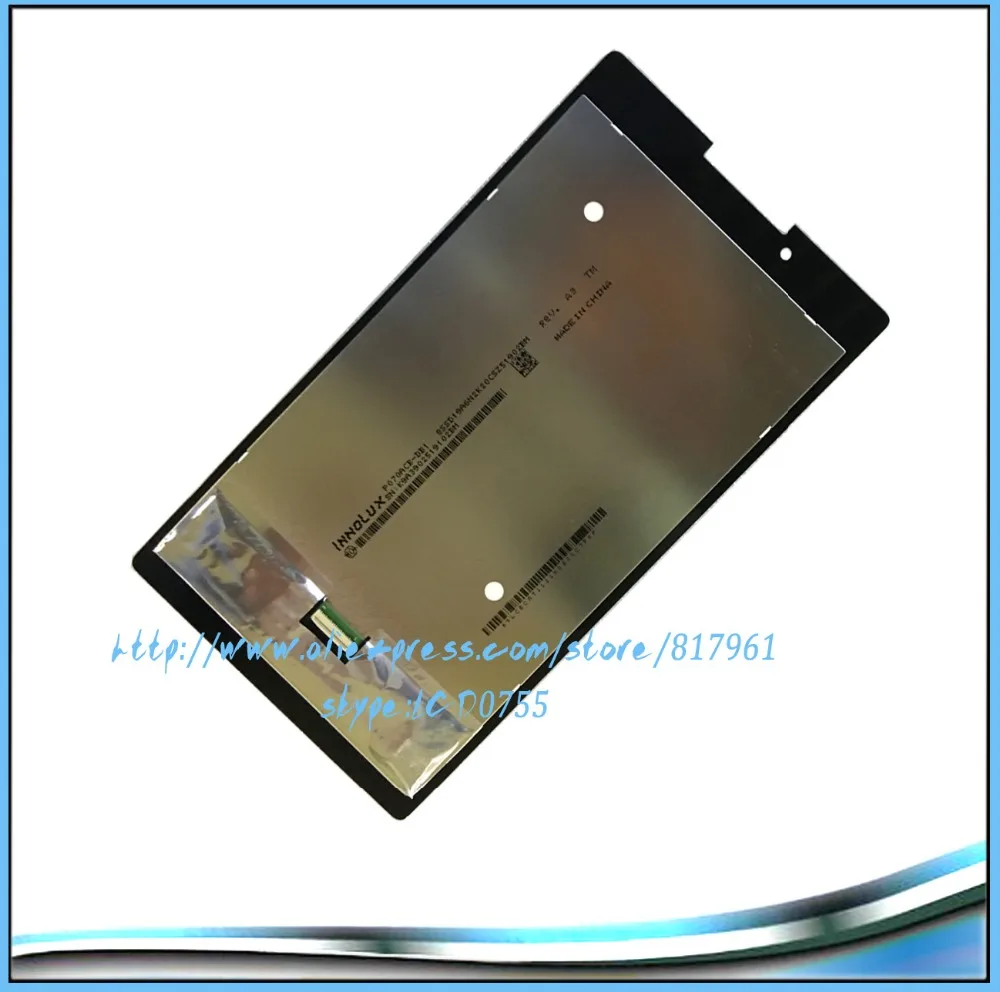 New Arrival Free Shipping 100% Original Black Color 7 Inch For Lenovo Tab 2 A7 A7-30 LCD Display With Touch Screen Digitizer 5pcs lot official original new a quality screen for 6s lcd display black white