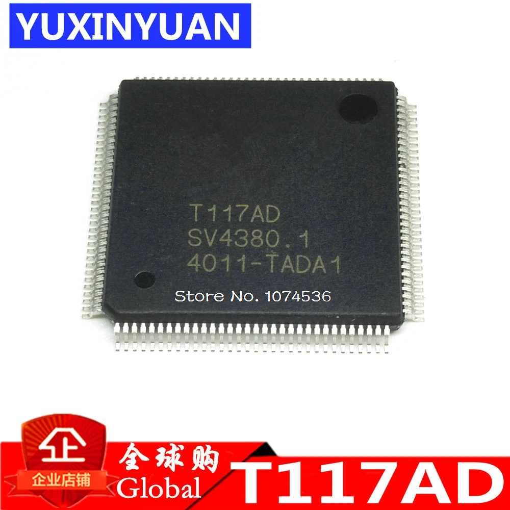 T117AD T117ADLF LF QFP128 QFP 1 шт. новая Оригинальная аутентичная интегральная схема