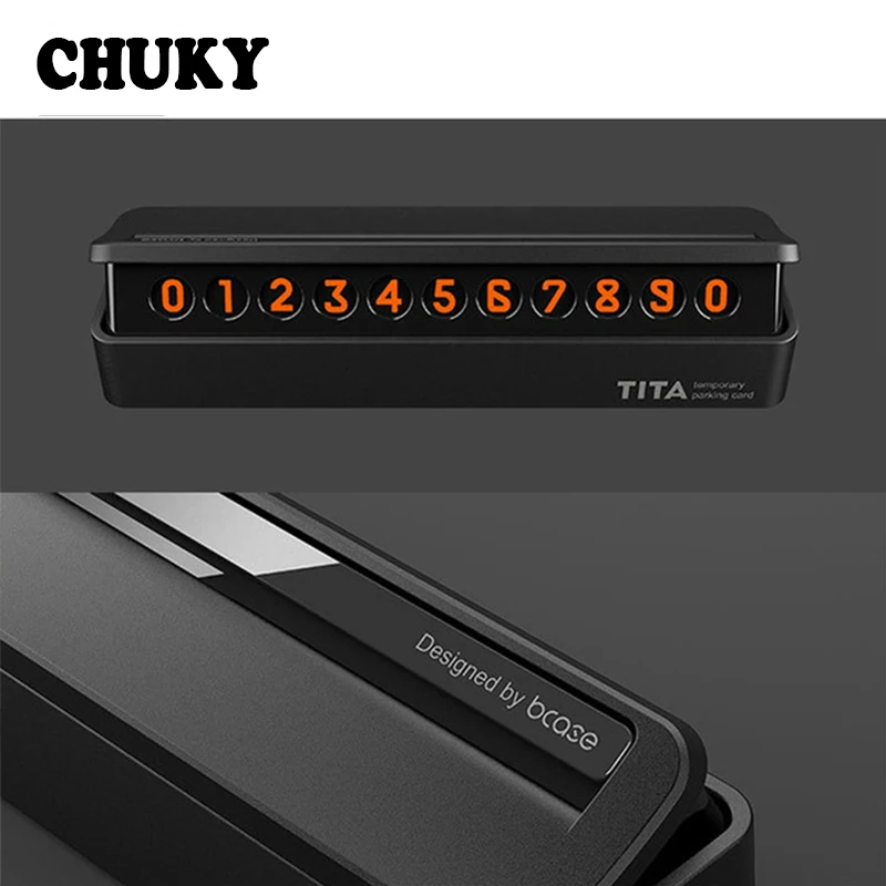 CHUKY Скрытая Парковка Телефон номерной знак автомобиля Стайлинг для Honda Civic 2006 2011 CRV