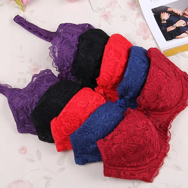Women's Sexy Push Up Underwire Lace Bra Variations
