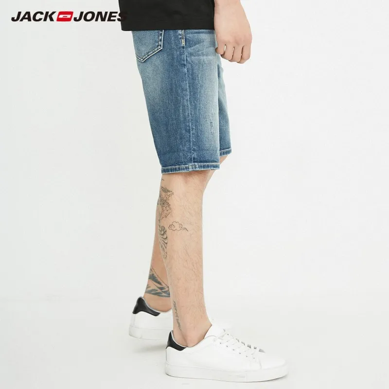JackJones мужские узкие джинсовые шорты с потертостями J | 218243517|Шорты|
