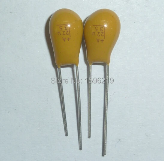 FREE SHIPPING 10 x 22uF 16V Radial Tantalum Capacitor