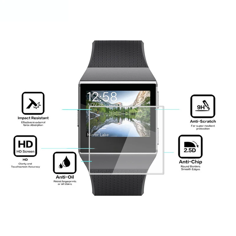 HIPERDEAL-Screen-Protector-For-Fitbit-Ionic-Smart-Watch-2017-New-Arrival-Explosion-Proof-Tempered-Glass-Film