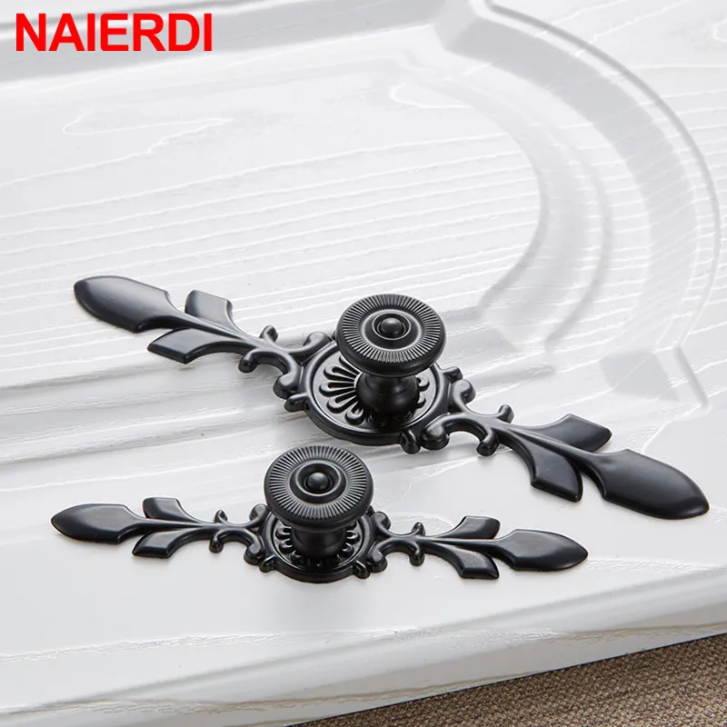 Bronze Handles Kitchen Door Cupboard Zinc Alloy European Wardrobe Furniture Drawer Pulls Cabinet Knobs 120MM/170MM furniture handles kitchen door handles