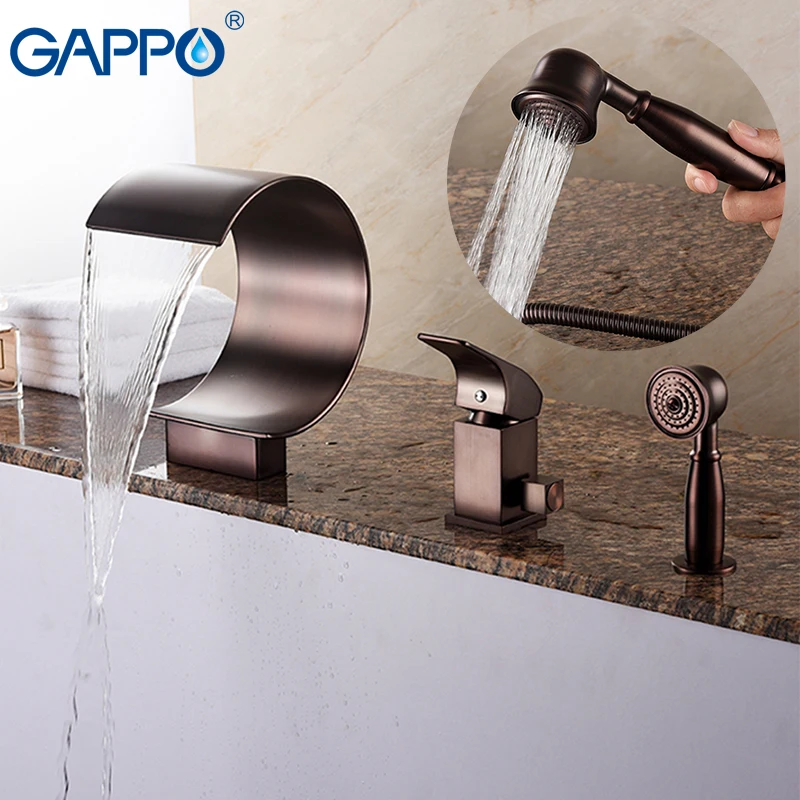 

GAPPO bathtub faucet Basin faucets waterfall bathroom faucet deck mounted mixer tap thermostatic rainfall faucets