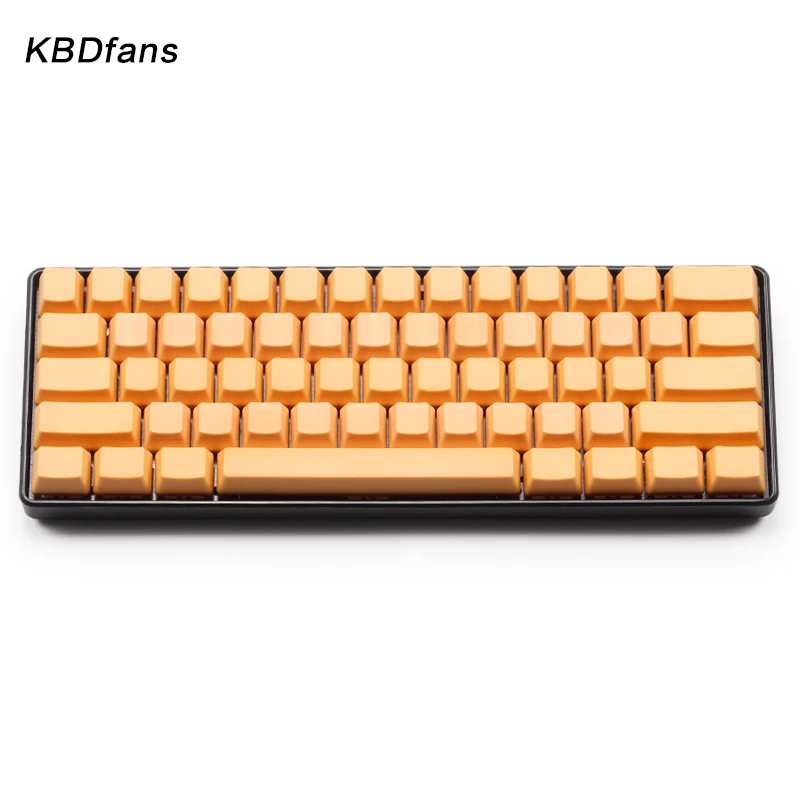 Preise Weiß Schwarz Orange blau Blank Dicken PBT OEM Profil 61 ANSI Tastenkappen Für MX Schalter dz60 gh60 Mechanische Tastatur