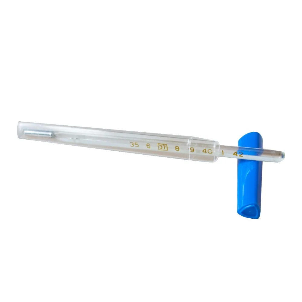 

1pcs Medical Clinical Glass Mercury Thermometer Household Professional Nursing Body Temperature Measure Instrument Health Care