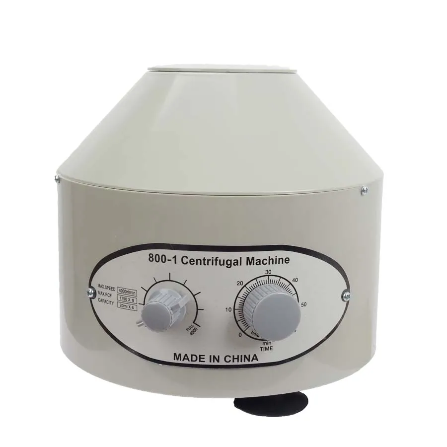 

800-1 Electric Low Speed Desktop Electric Medical Lab Centrifuge Laboratory Centrifuge 4000rpm 6 x 20ml