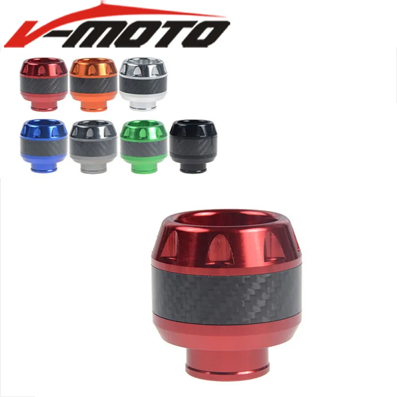 

Universal Motorcycle CNC Front Fork Wheel Fall Protection Frame Slider Anti Crash Protector For Yamaha SMAX 155 NMAX 155 NVX 155