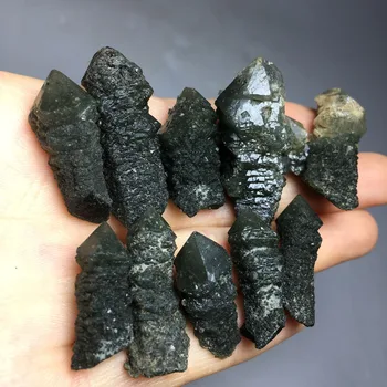 

46g 10pcs Hot sale Natural rare rough healing mineral Skeletal calcite quartz crystal specimens