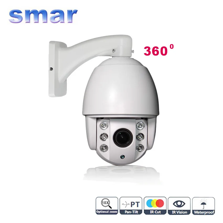 

New 960P/1080P Mini High PTZ IP Camera Outdoor Weatherproof 10X Zoom Lens 1.3MP/2.0MP HD Network IP CCTV Speed Dome Camera Onvif