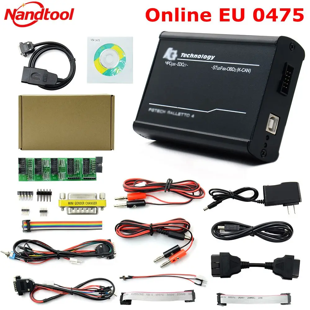 

New Arrival Online EU 0475/0386 FGTech V54 VD300 Galletto 4 Full Chip Support BDM Full Function Fg Tech V54 Car ECU Chip Tuning