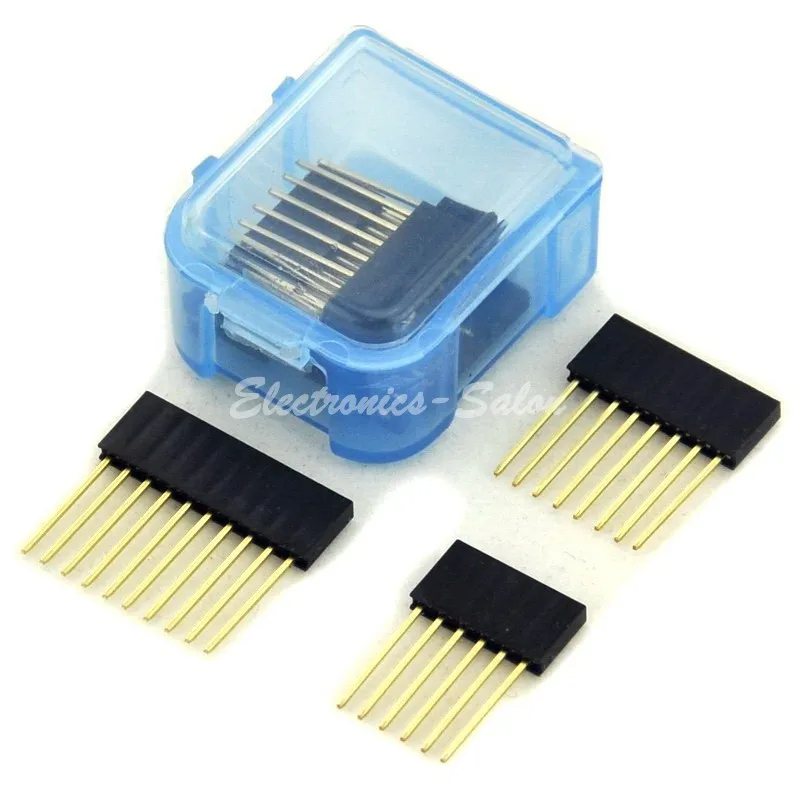 

2x6pin 4x8pin 2x10pin Single Row Header Socket Connector Kit, for DIY
