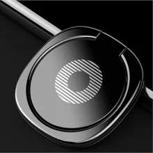 Luxury 360 Degree Metal Finger Ring Holder Smartphone Mobile Phone Finger Stand Holder For iPhone 7 6 Samsung Tablet